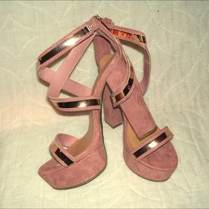 Bamboo High Heel Shoes
